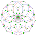 9{4}2,  or , with 81 vertices, and 18 (enneagonal) 9-edges