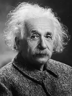 Photo of Albert Einstein