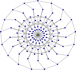 Alternative drawing of the Biggs–Smith graph