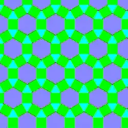 Small rhombitrihexagonal tiling