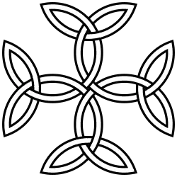 A Carolingian cross