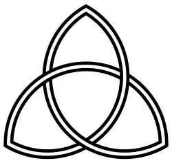 A simple triquetra symbol