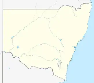 Hendra virus is located in New South Wales