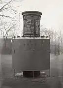 Colonnes Rambuteau with screen, Paris, c. 1865