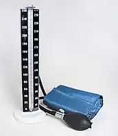 Clinical mercury manometer