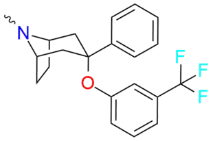 Fluoxetine homologue, also: Hanna et al. (2007)cf. the paroxetine homologue PTs