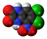 Ball-and-stick model of licostinel
