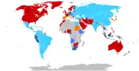 World map of availability of Metamizole