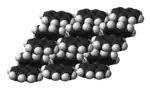 Unit cells of naphthalene