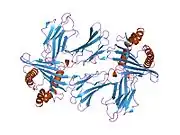 1hsa: THE THREE-DIMENSIONAL STRUCTURE OF HLA-B27 AT 2.1 ANGSTROMS RESOLUTION SUGGESTS A GENERAL MECHANISM FOR TIGHT PEPTIDE BINDING TO MHC