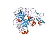 1nfw: CRYSTAL STRUCTURE OF HUMAN COAGULATION FACTOR XA COMPLEXED WITH RPR209685