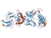 1qrn: CRYSTAL STRUCTURE OF HUMAN A6 TCR COMPLEXED WITH HLA-A2 BOUND TO ALTERED HTLV-1 TAX PEPTIDE P6A