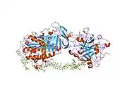 1tb6: 2.5A Crystal Structure of the Antithrombin-Thrombin-Heparin Ternary Complex