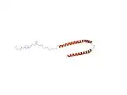 1xq8: Human micelle-bound alpha-synuclein