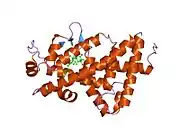 2ham: Crystal structure of VDR LBD complexed to 2alpha-propyl-calcitriol