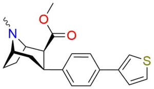 Tamagnan: SSRI, SERT = 17(pM) = 10 times the strength of paroxetine for 5HT.
