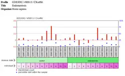 CXorf66 Protein Presence in Endometriosis Total RNA