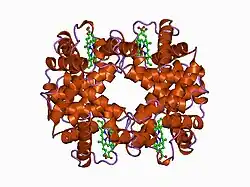 1a00: HEMOGLOBIN (VAL BETA1 MET, TRP BETA37 TYR) MUTANT