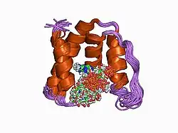 1aca: THREE-DIMENSIONAL STRUCTURE OF THE COMPLEX BETWEEN ACYL-COENZYME A BINDING PROTEIN AND PALMITOYL-COENZYME A