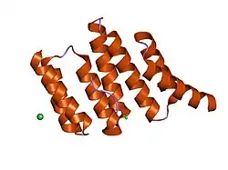 1elr: Crystal structure of the TPR2A domain of HOP in complex with the HSP90 peptide MEEVD