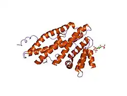 1hfa: CALM-N N-TERMINAL DOMAIN OF CLATHRIN ASSEMBLY LYMPHOID MYELOID LEUKAEMIA PROTEIN, PI(4,5)P2 COMPLEX