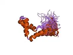 1hmf: STRUCTURE OF THE HMG BOX MOTIF IN THE B-DOMAIN OF HMG1