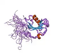 1uf0: Solution structure of the N-terminal DCX domain of human doublecortin-like kinase