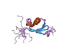 1vaz: Solution structures of the p47 SEP domain