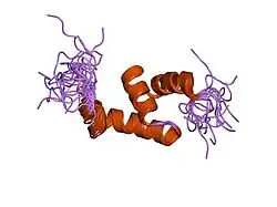 1wgn: Solution Structure of UBA domain of Human Ubiquitin Associated Protein 1 (UBAP1)