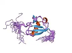 1wx9: Solution Structure of the N-terminal Ubiquitin-like Domain in the Human BAT3 Protein