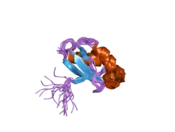 1y3j: Solution structure of the copper(I) form of the fifth domain of Menkes protein