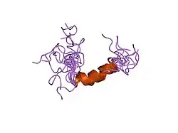 1zwd: STRUCTURE OF HUMAN PARATHYROID HORMONE FRAGMENT 3-37, NMR, 10 STRUCTURES
