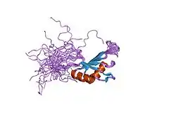 2cq3: solution structure of RNA binding domain in RNA binding motif protein 9