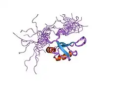 2cqg: Solution structure of the RNA binding domain of TAR DNA-binding protein-43