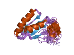 2i9s: The solution structure of the core of mesoderm development (MESD).