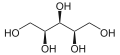 Xylitol (Note conversion of ketone to alcohol)