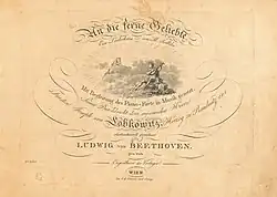 Title page of the first edition (1816), Bonn, Beethoven-Haus