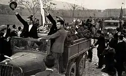 Bulgarian invasion in Vardar Banovina, April 1941.
