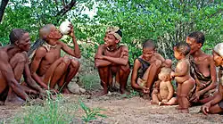 San people of southern Africa