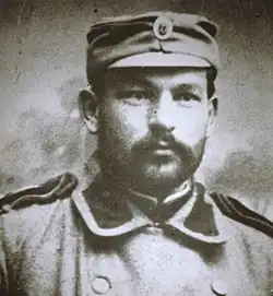 Dimitrije Tucović in uniform