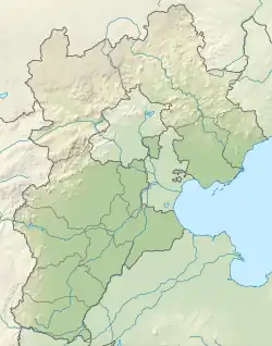 Western Qing tombs is located in Hebei