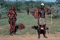 Himba herders of the Kaokoveld desert