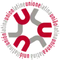 Logo of 
 
Latin Union
Unió Llatina&nbsp;(Catalan) Union Latine&nbsp;(French) Unione Latina&nbsp;(Italian) União Latina&nbsp;(Portuguese) Uniunea Latină&nbsp;(Romanian) Unión Latina&nbsp;(Spanish)