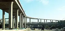 The Los Angeles Freeway Interchange.