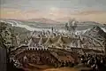 The Christian reconquest of Buda, Ottoman Hungary, 1686, painted by Frans Geffels
