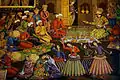 Shah of Safavid Empire Abbas I meet with Vali Muhammad Khan