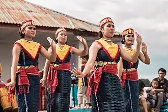 Tor-tor dance, a traditional dance from North Sumatra
