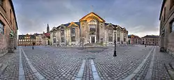 The main building at the University of Copenhagen