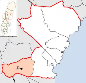 Localizarea comunei în cadrul comitatului