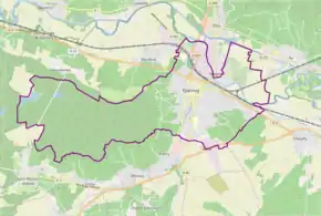 Poziția localității Épernay